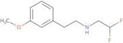 (2,2-Difluoroethyl)[2-(3-methoxyphenyl)ethyl]amine