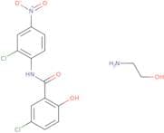 Niclosamide ethanolamine salt