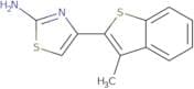 4-(3-Methyl-1-benzothiophen-2-yl)-1,3-thiazol-2-amine