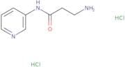 3-Amino-N-(pyridin-3-yl)propanamide dihydrochloride
