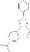 3-(4-Nitrophenyl)-1-phenyl-1H-pyrazole-4-carbaldehyde