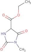 Ethyl 1-methyl-2,5-dioxoimidazolidine-4-carboxylate
