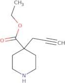 Ethyl 4-(prop-2-yn-1-yl)piperidine-4-carboxylate