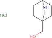 {2-Azabicyclo[2.2.2]octan-4-yl}methanol hydrochloride