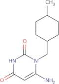 6-Amino-1-[(4-methylcyclohexyl)methyl]-1,2,3,4-tetrahydropyrimidine-2,4-dione