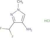 3-(Difluoromethyl)-1-methyl-1H-pyrazol-4-amine hydrochloride