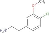 2-(4-Chloro-3-methoxyphenyl)ethan-1-amine