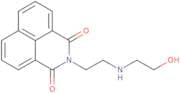 3-{2-[(2-Hydroxyethyl)amino]ethyl}-3-azatricyclo[7.3.1.0,5,13]trideca-1(13),5,7,9,11-pentaene-2,4-…