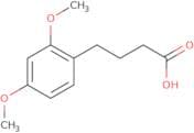 4-(2,4-Dimethoxyphenyl)butanoic acid