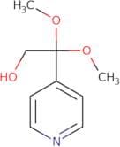 2,2-Dimethoxy-2-(pyridin-4-yl)ethan-1-ol