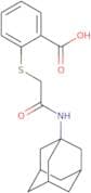 2-({[(Adamantan-1-yl)carbamoyl]methyl}sulfanyl)benzoic acid