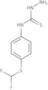 3-Amino-1-{4-[(difluoromethyl)sulfanyl]phenyl}thiourea
