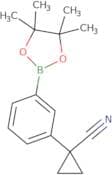 1-(3-(4,4,5,5-tetramethyl-1,3,2-dioxaborolan-2-yl)phenyl)cyclopropane-1-carbonitrile