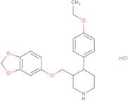 rac-Trans-4-defluoro-4-ethoxy paroxetine hydrochloride