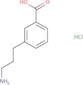 3-(3-Aminopropyl)benzoic acid hydrochloride