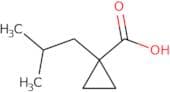 1-(2-Methylpropyl)cyclopropane-1-carboxylic acid