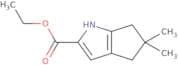 Ethyl 5,5-dimethyl-1,4,5,6-tetrahydrocyclopenta[b]pyrrole-2-carboxylate