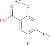4-Amino-5-fluoro-2-methoxybenzoic acid