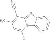 1-Chloro-3-methyl-benzo[4,5]imidazo[1,2-a]pyridine-4-carbonitrile