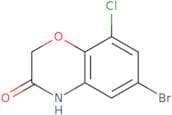 6-Bromo-8-chloro-2H-benzo[b][1,4]oxazin-3(4H)-one