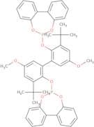 6,6'-[(3,3'-Di-t-butyl-5,5'-dimethoxy-1,1'-biphenyl-2,2'-diyl)bis(oxy)] bis(dibenzo[d,f][1,3,2]dio…
