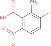 3-Fluoro-2-methyl-6-nitrobenzoic acid
