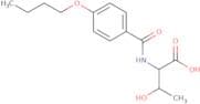 2-[(4-Butoxyphenyl)formamido]-3-hydroxybutanoic acid