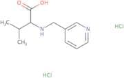 3-Methyl-2-[(pyridin-3-ylmethyl)amino]butanoic acid dihydrochloride