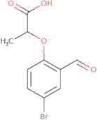 2-(4-Bromo-2-formylphenoxy)propanoic acid