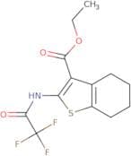 Ethyl 2-(trifluoroacetamido)-4,5,6,7-tetrahydro-1-benzothiophene-3-carboxylate
