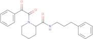 1-(2-Oxo-2-phenylacetyl)-N-(3-phenylpropyl)piperidine-2-carboxamide