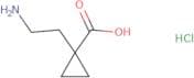 1-(2-aminoethyl)cyclopropane-1-carboxylic acid hydrochloride