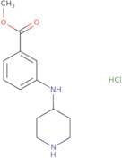Methyl 3-[(piperidin-4-yl)amino]benzoate hydrochloride