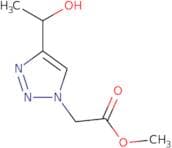 Methyl 2-[4-(1-hydroxyethyl)-1H-1,2,3-triazol-1-yl]acetate