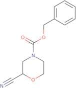 Benzyl 2-cyanomorpholine-4-carboxylate