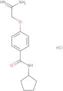 4-(Carbamimidoylmethoxy)-N-cyclopentylbenzamide hydrochloride