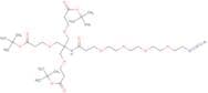 Azido-PEG4-amido-tri-(t-butoxycarbonylethoxymethyl)-methane