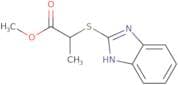 Methyl 2-(1H-1,3-benzodiazol-2-ylsulfanyl)propanoate