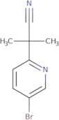 2-(5-Bromopyridin-2-yl)-2-methylpropanenitrile