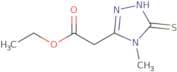 Ethyl 2-(4-methyl-5-sulfanyl-4H-1,2,4-triazol-3-yl)acetate