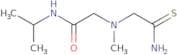 2-[(Carbamothioylmethyl)(methyl)amino]-N-(propan-2-yl)acetamide
