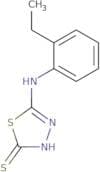 5-[(2-Ethylphenyl)amino]-1,3,4-thiadiazole-2-thiol
