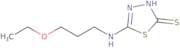 5-[(3-Ethoxypropyl)amino]-1,3,4-thiadiazole-2-thiol