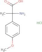 2-Amino-2-(4-methoxyphenyl)propanoic acid hydrochloride