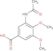 3-Acetamido-4,5-dimethoxybenzoic acid