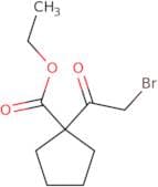 Ethyl 1-(2-bromoacetyl)cyclopentane-1-carboxylate