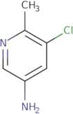 5-Chloro-6-methylpyridin-3-amine