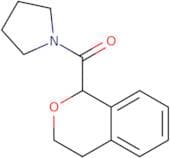 1-(3,4-Dihydro-1H-2-benzopyran-1-carbonyl)pyrrolidine