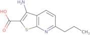 3-Amino-6-propylthieno[2,3-b]pyridine-2-carboxylic acid