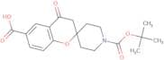 tert-Butyl 6-carboxy-4-oxospiro[chroman-2,4'-piperidine]-1'-carboxylate